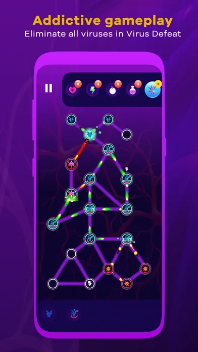 Tangkapan layar Virus Defeat - A Strategy Game