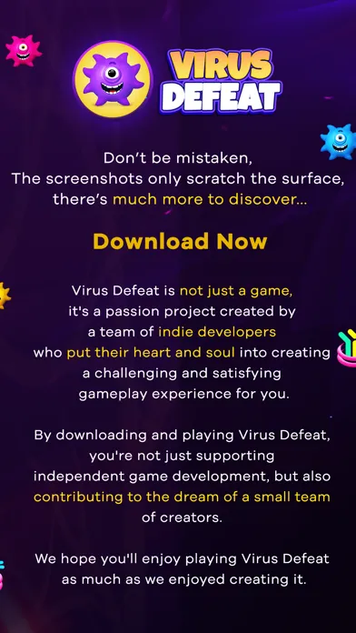 Tangkapan layar Virus Defeat - A Strategy Game