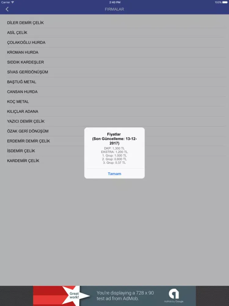 Zrzuty ekranu Hurdacı iPad 
