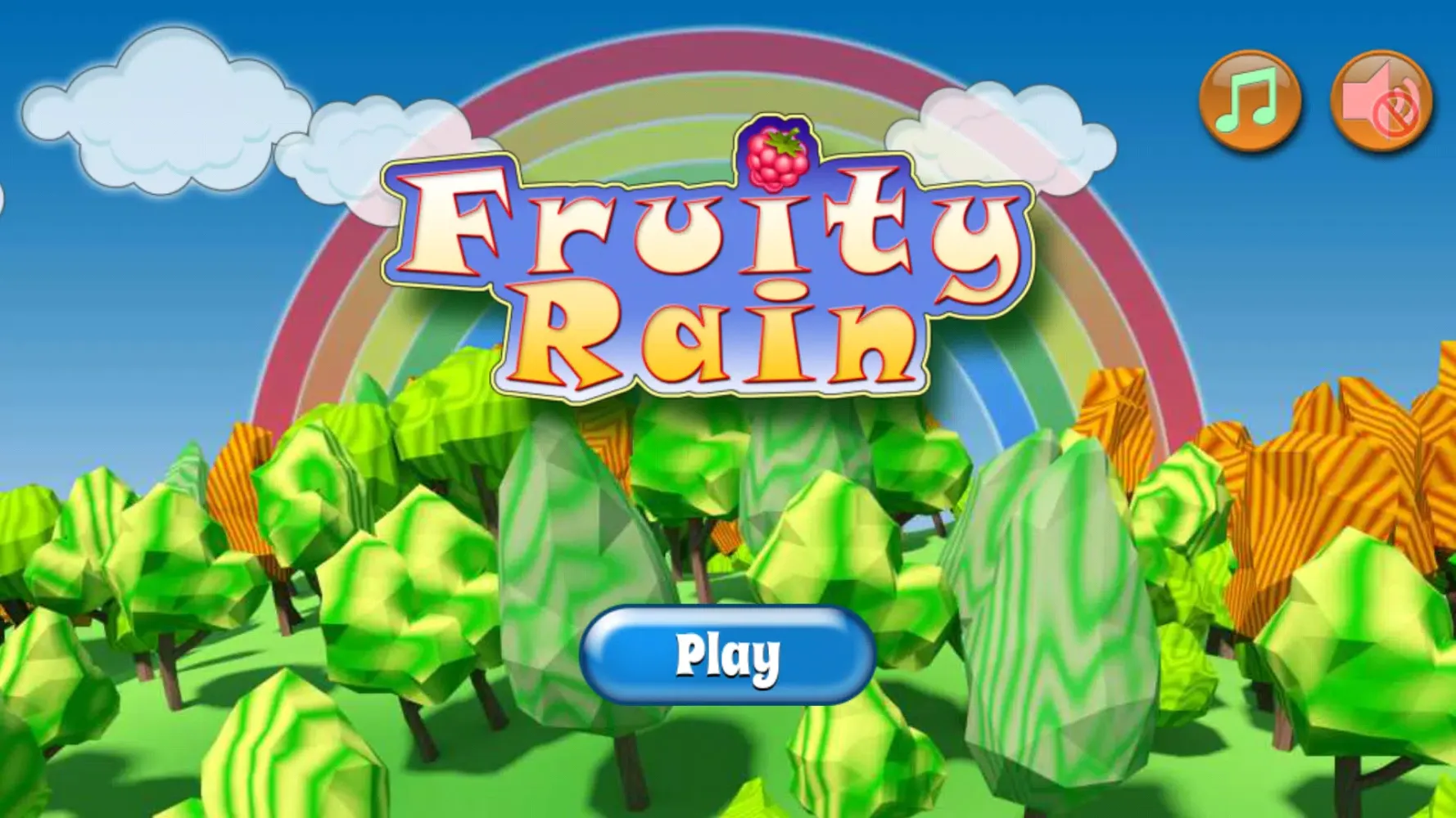 Tangkapan layar Fruity Rain Lite