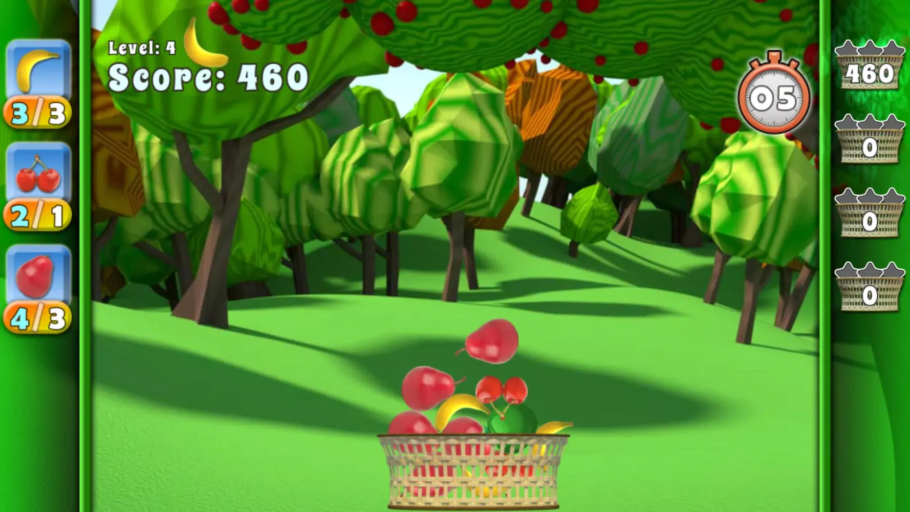 Tangkapan layar Fruity Rain Lite