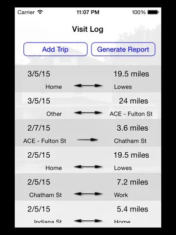 Trip Count Free iPad  스크린샷