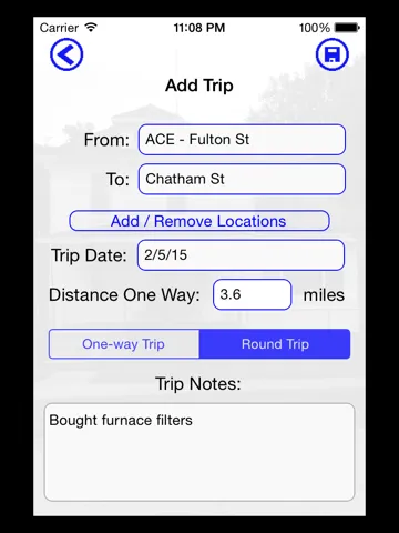 Trip Count Free iPad  스크린샷