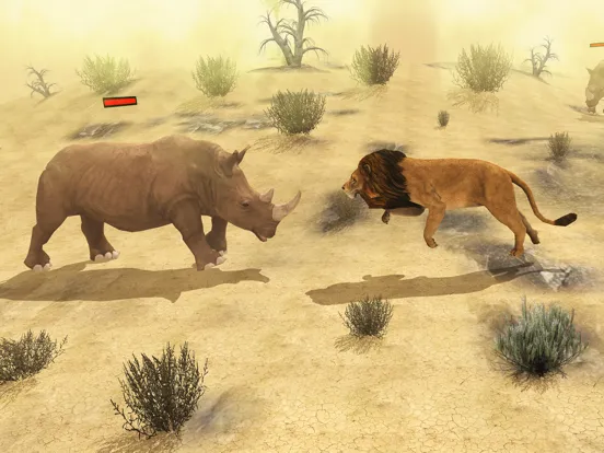 Zrzuty ekranu Ultimate Wild Lion Simulator iPad 