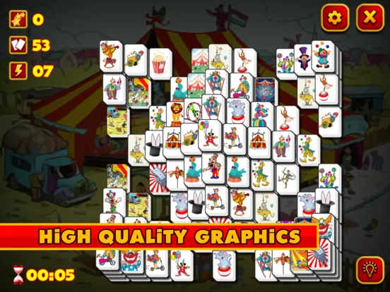 Circus Mahjong iPad  스크린샷