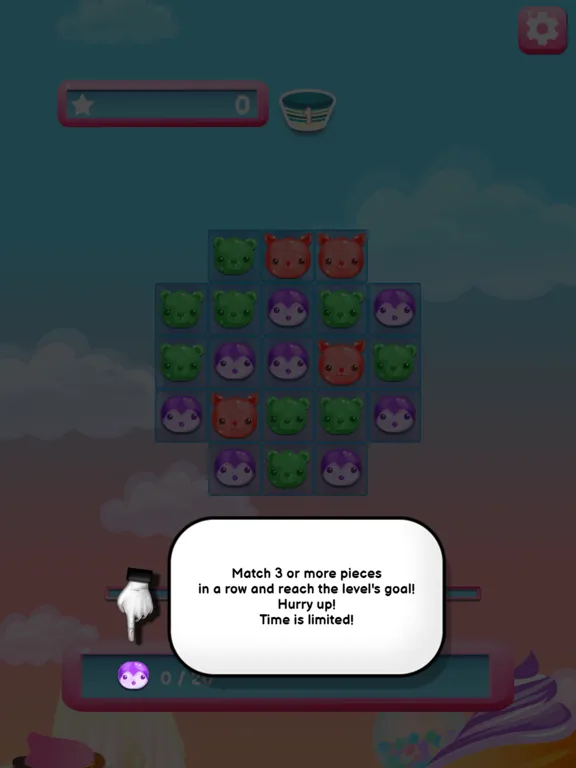Screenshot di Jelly Island iPad 