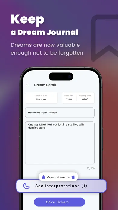Dream Signs & Interpretations Screenshots