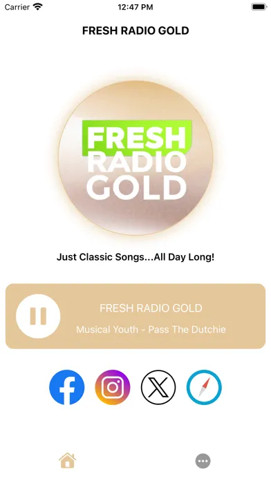 Fresh Radio Gold 스크린샷
