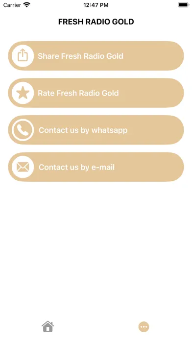 Fresh Radio Gold 스크린샷