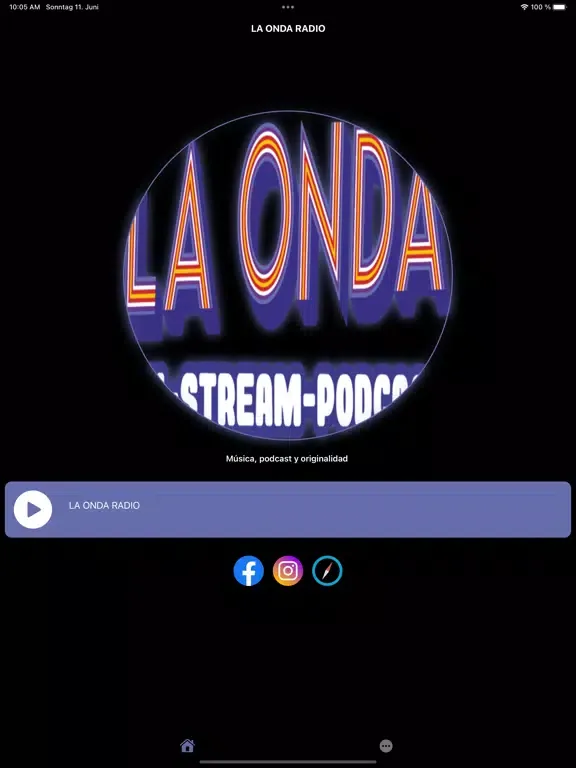 Zrzuty ekranu La Onda Radio iPad 