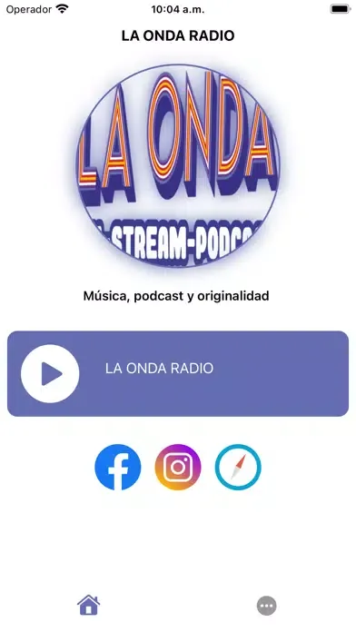 Zrzuty ekranu La Onda Radio