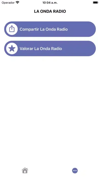 Zrzuty ekranu La Onda Radio