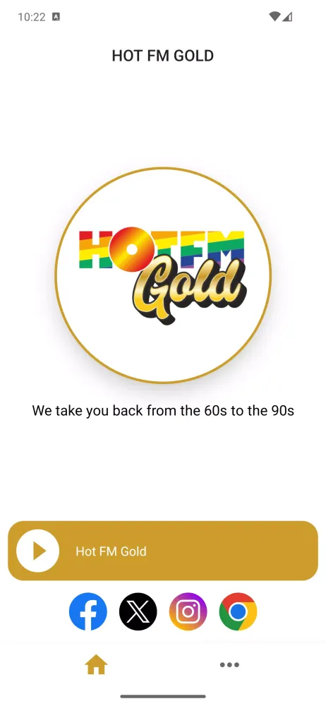 Screenshot di Hot FM Gold