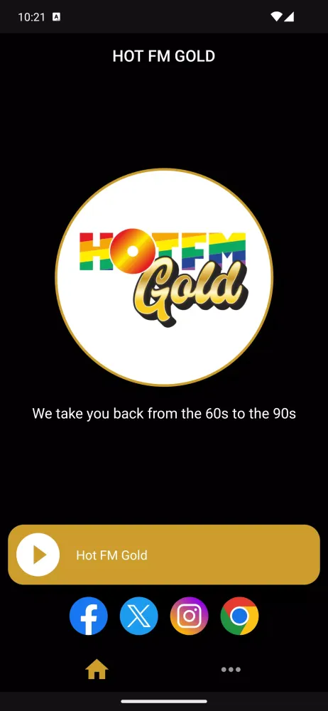 Screenshot di Hot FM Gold