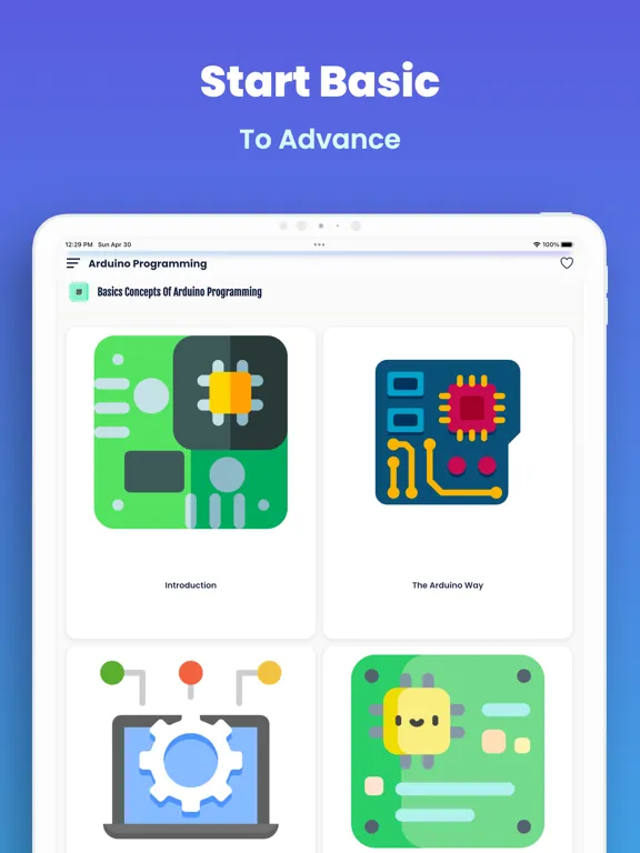 Learn Arduino Programming Pro iPad  Screenshots