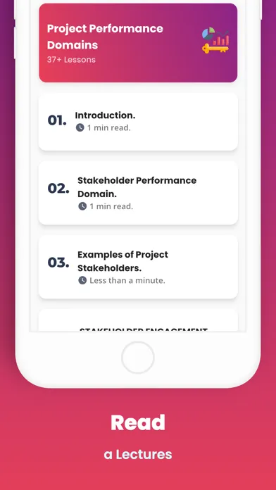 Learn Project Management Pro Screenshots