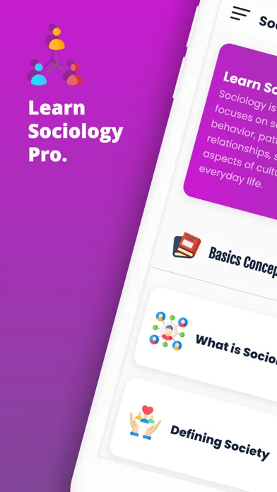Learn Sociology Pro Screenshots