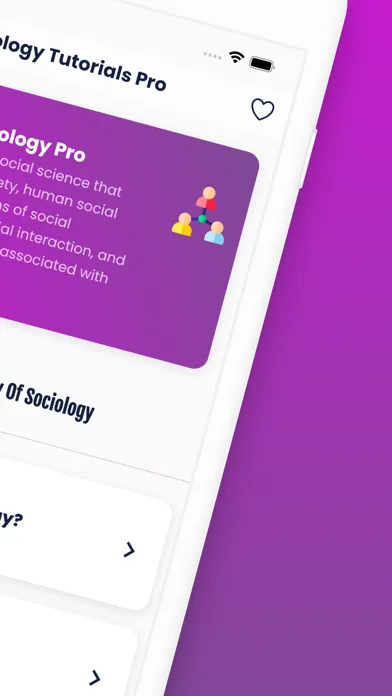 Learn Sociology Pro Screenshots