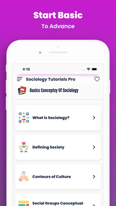 Learn Sociology Pro Screenshots