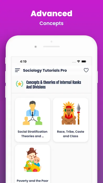 Learn Sociology Pro Screenshots