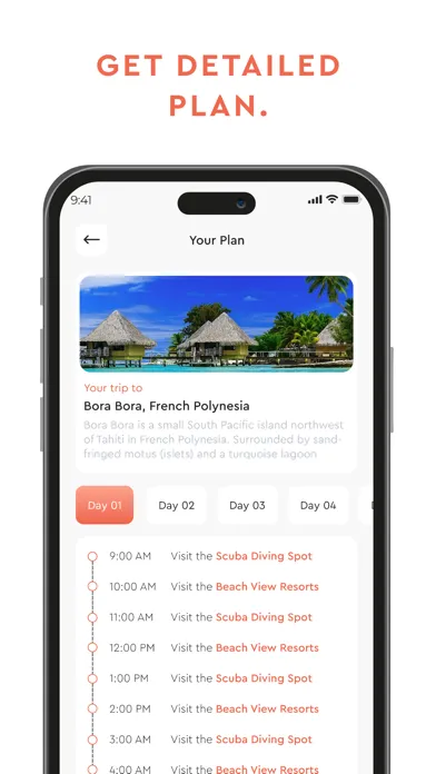Screenshot di Travel Mate AI