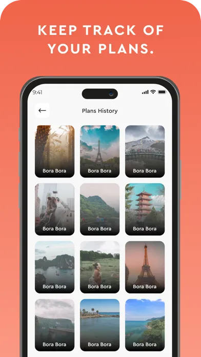 Screenshot di Travel Mate AI