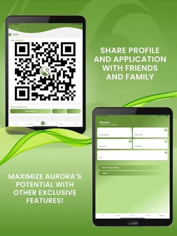 Captures d'écran de Aurora by CodeXL iPad