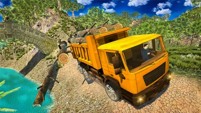 Tangkapan skrin 3D Cargo Truck Driving