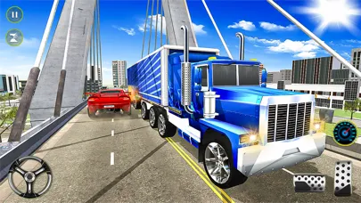 Tangkapan skrin 3D Cargo Truck Driving