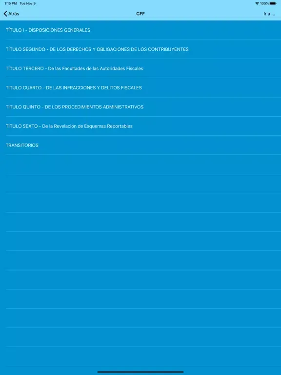 cFiscal 2020 iPad  스크린샷