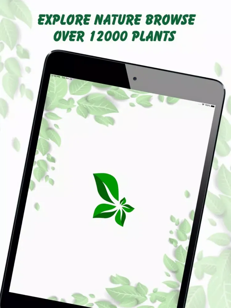 Tangkapan layar Plant Identification Lite iPad