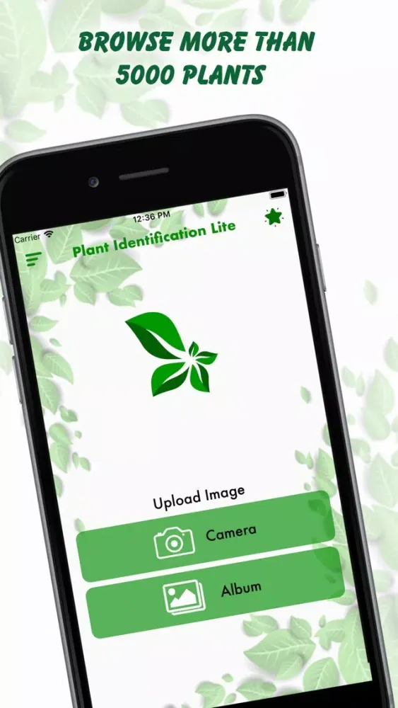 Tangkapan layar Plant Identification Lite