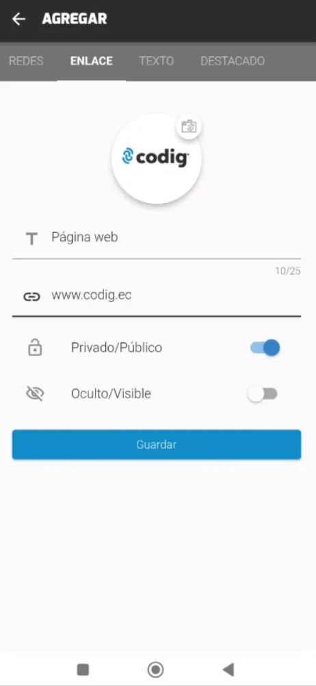 CODIG EC Screenshots