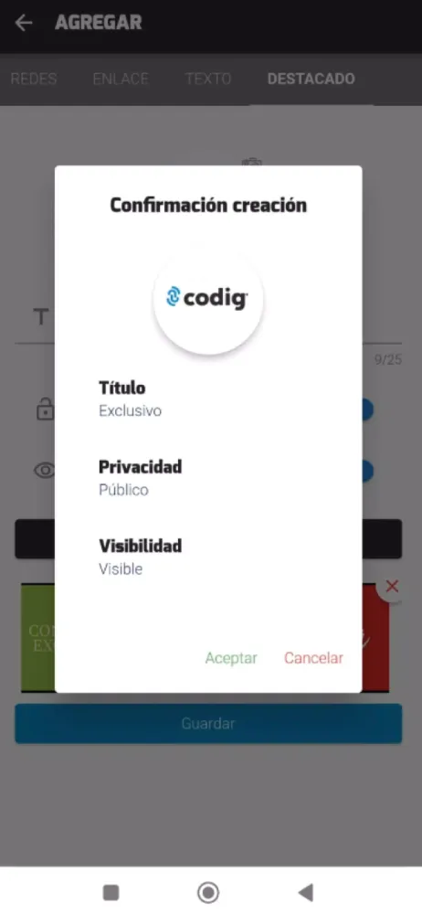 CODIG EC Screenshots