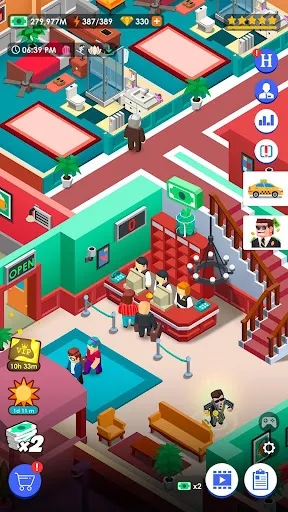 Hotel Empire Tycoon－Idle Game Screenshots