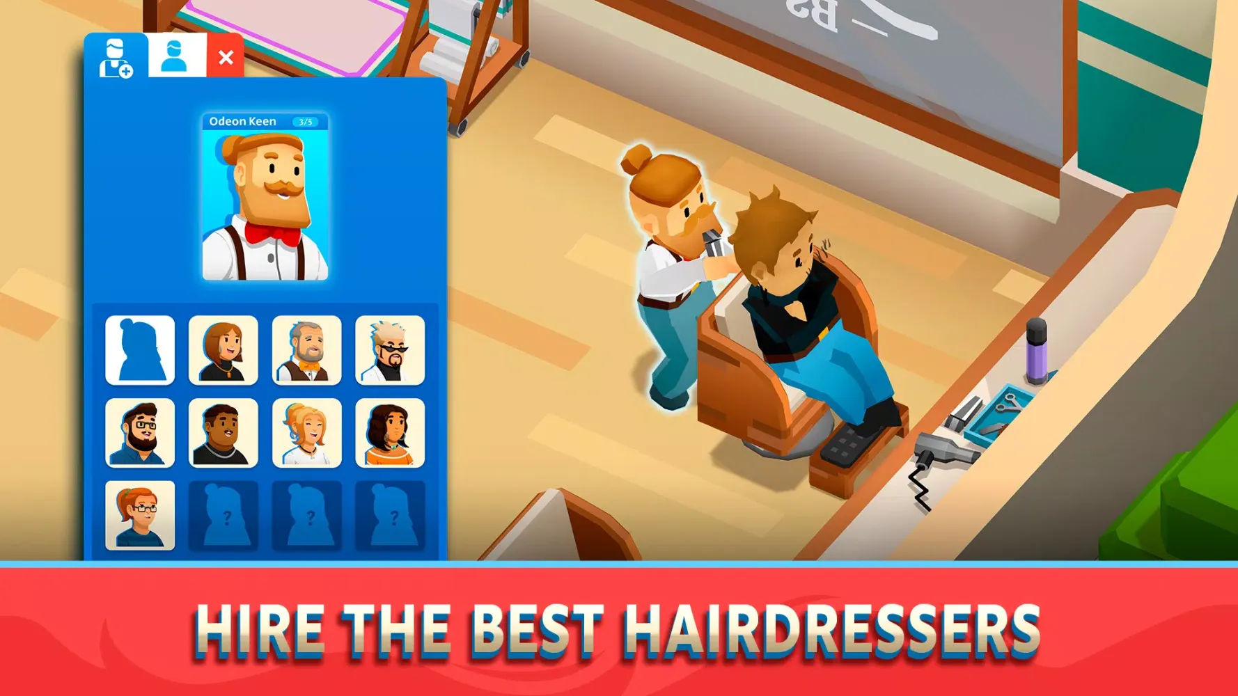 Idle Barber Shop Tycoon Screenshots