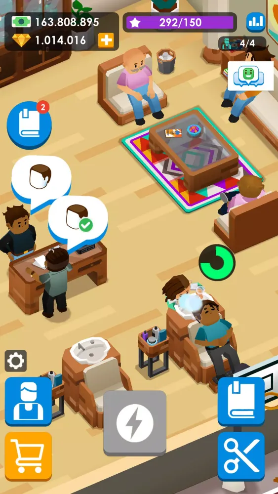 Idle Barber Shop Tycoon Screenshots