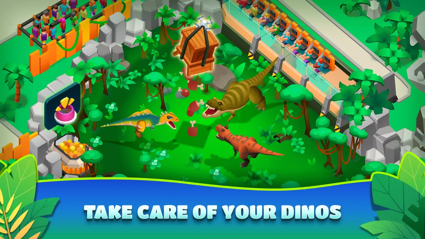 Capturas de pantalla de Dinosaur Park—Jurassic Tycoon