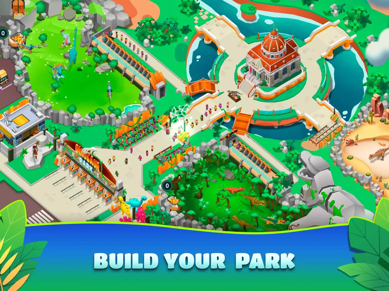 Capturas de pantalla de Dinosaur Park—Jurassic Tycoon