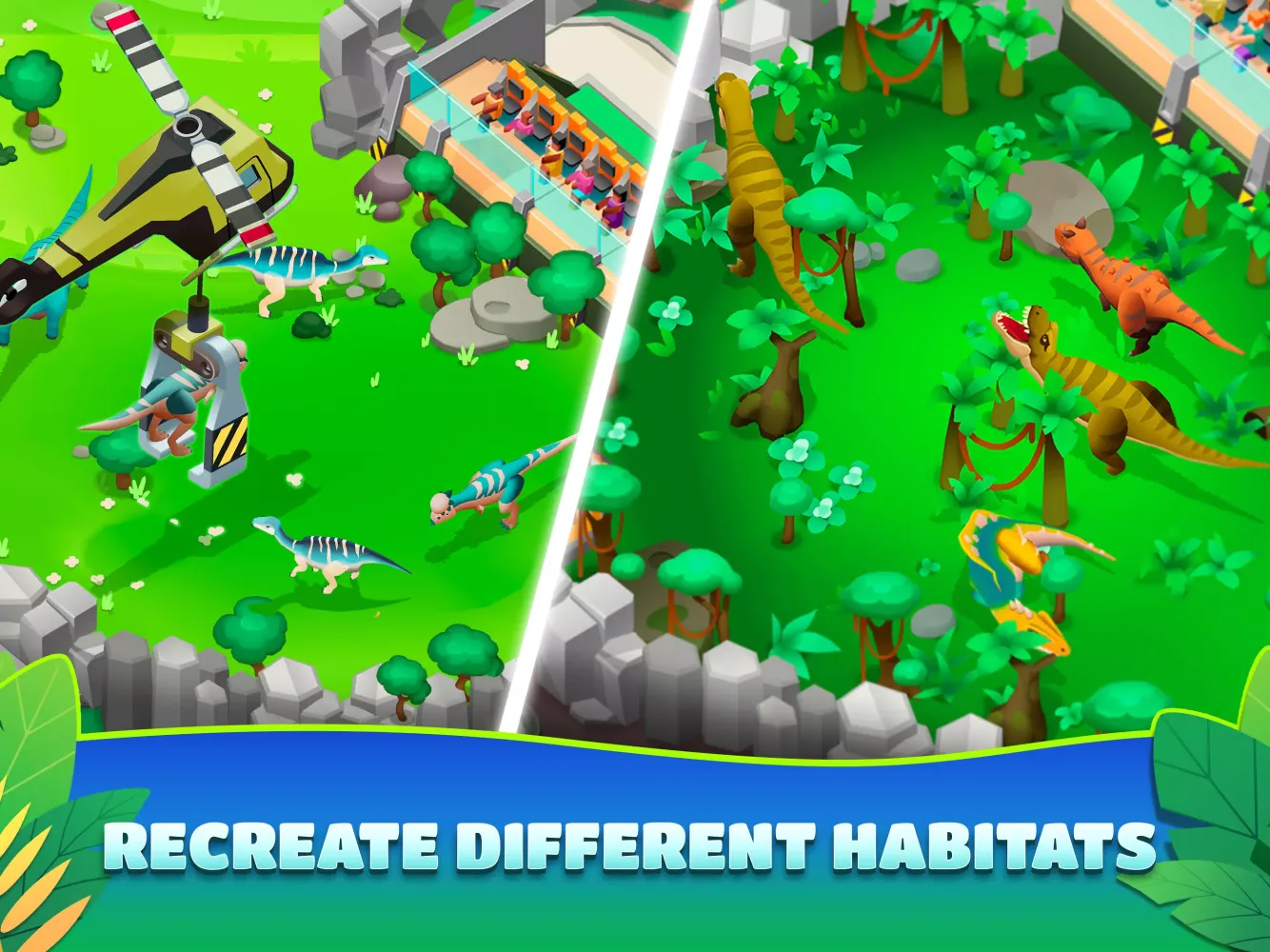 Capturas de pantalla de Dinosaur Park—Jurassic Tycoon