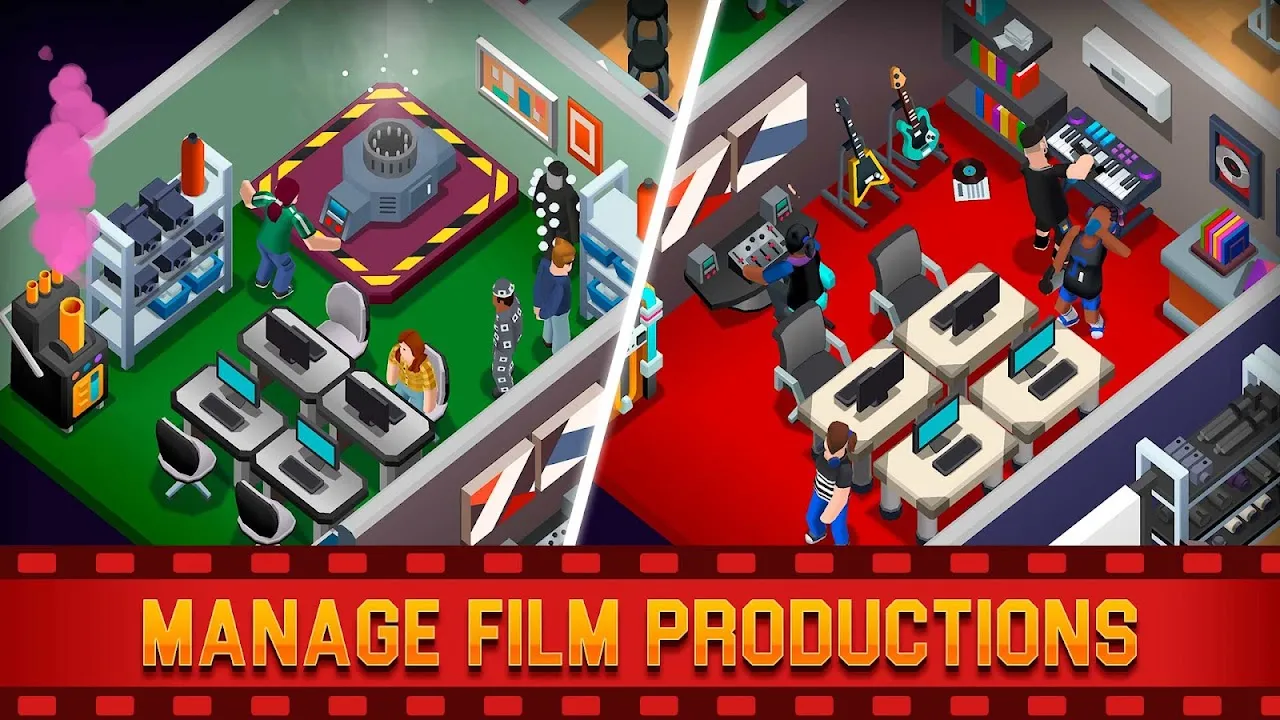 Idle Film Maker Tycoon Screenshots