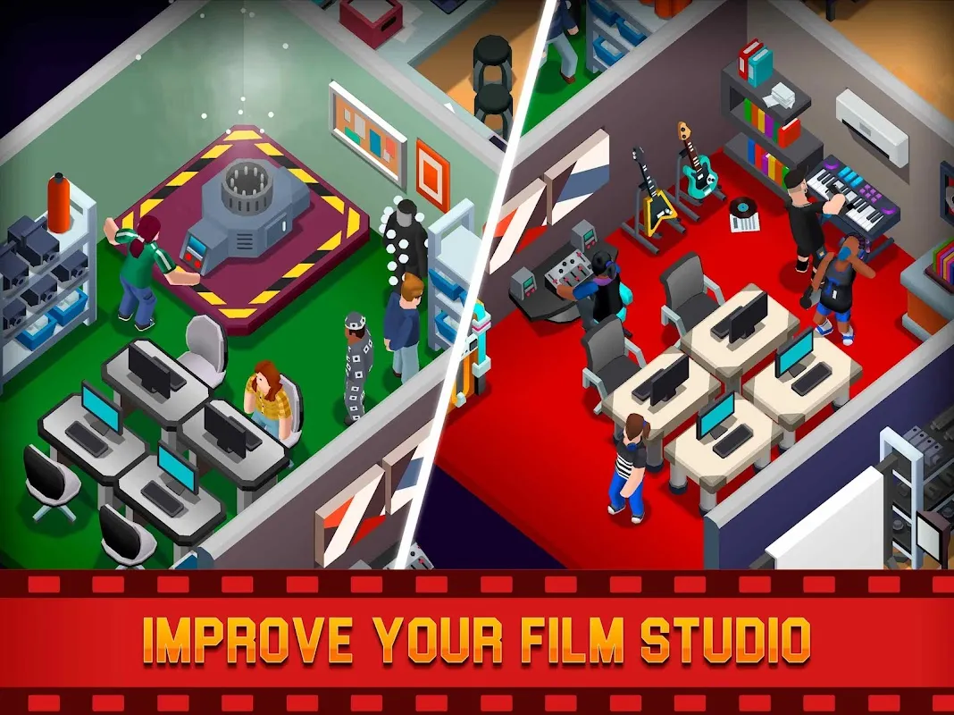 Idle Film Maker Tycoon Screenshots