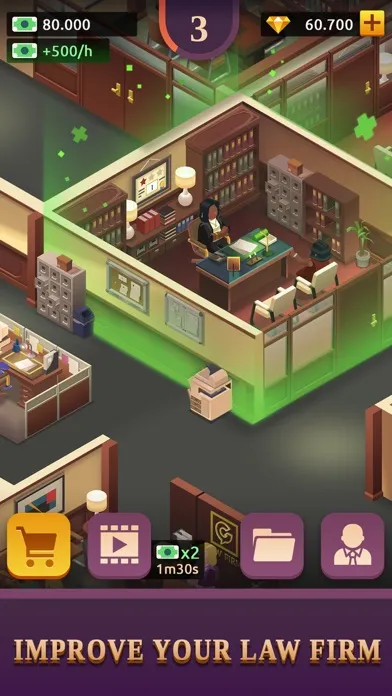 Capturas de tela do Law Empire Tycoon - Idle Game