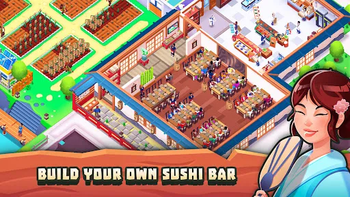 Sushi Empire Tycoon—Idle Game Screenshots