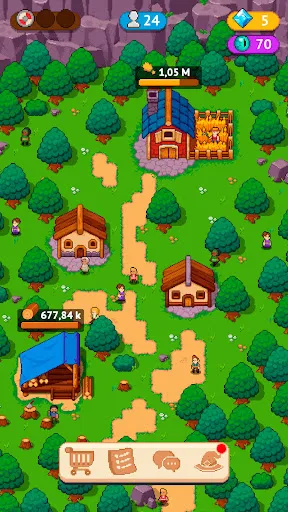 Zrzuty ekranu Idle Town Master