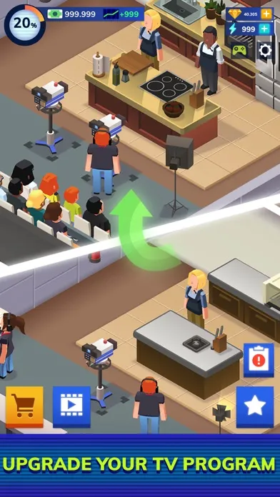 TV Empire Tycoon - Idle Game سکرین شاٹس