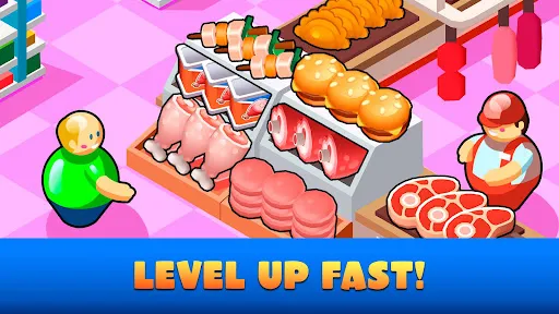 Idle Supermarket Tycoon－Shop स्क्रीनशॉट