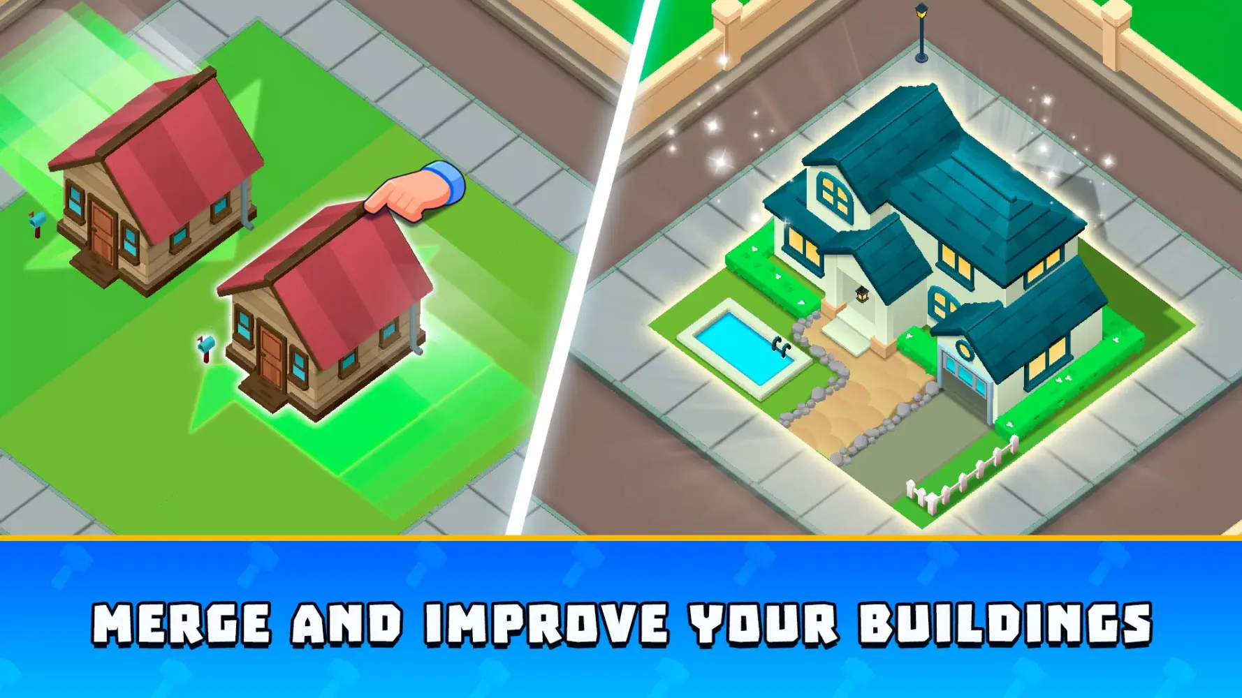 Merge City Tycoon — Idle Game Screenshots