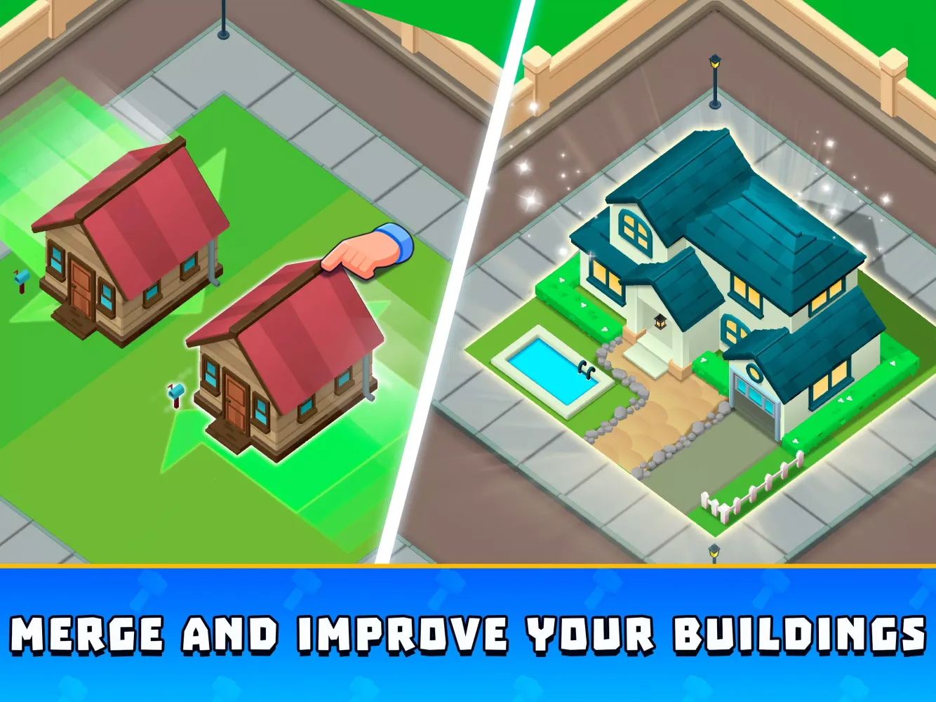 Merge City Tycoon — Idle Game Screenshots