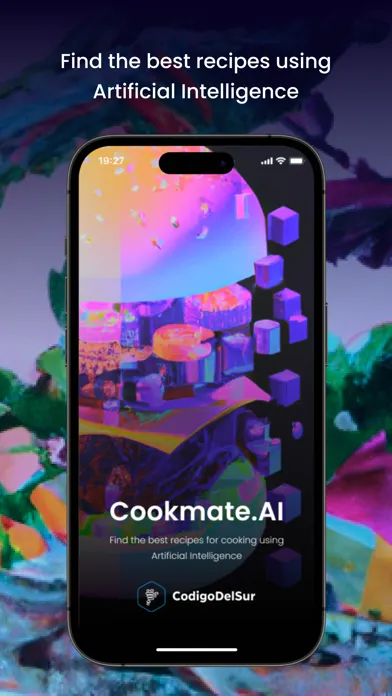 Screenshot di Cookmate.AI